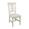 International Concepts Set of 2 San Remo Slat Back Chairs, Unfinished C-10P - alternate 5